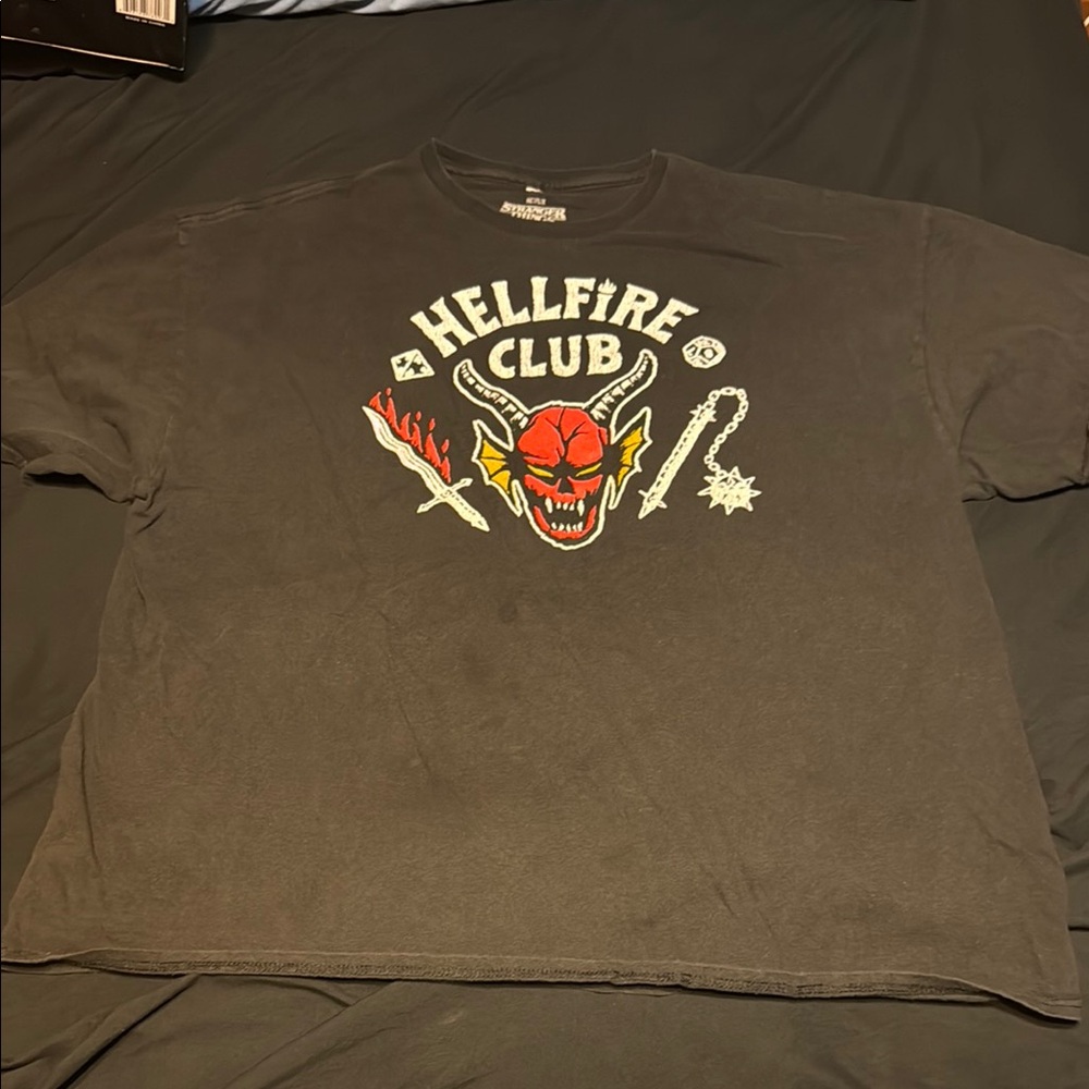 Hellfire Club Graphic T-Shirt - Black